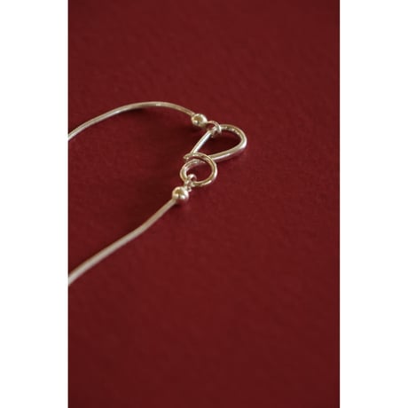 Sapir Bachar "MINI SOLAR NECKLACE"silver