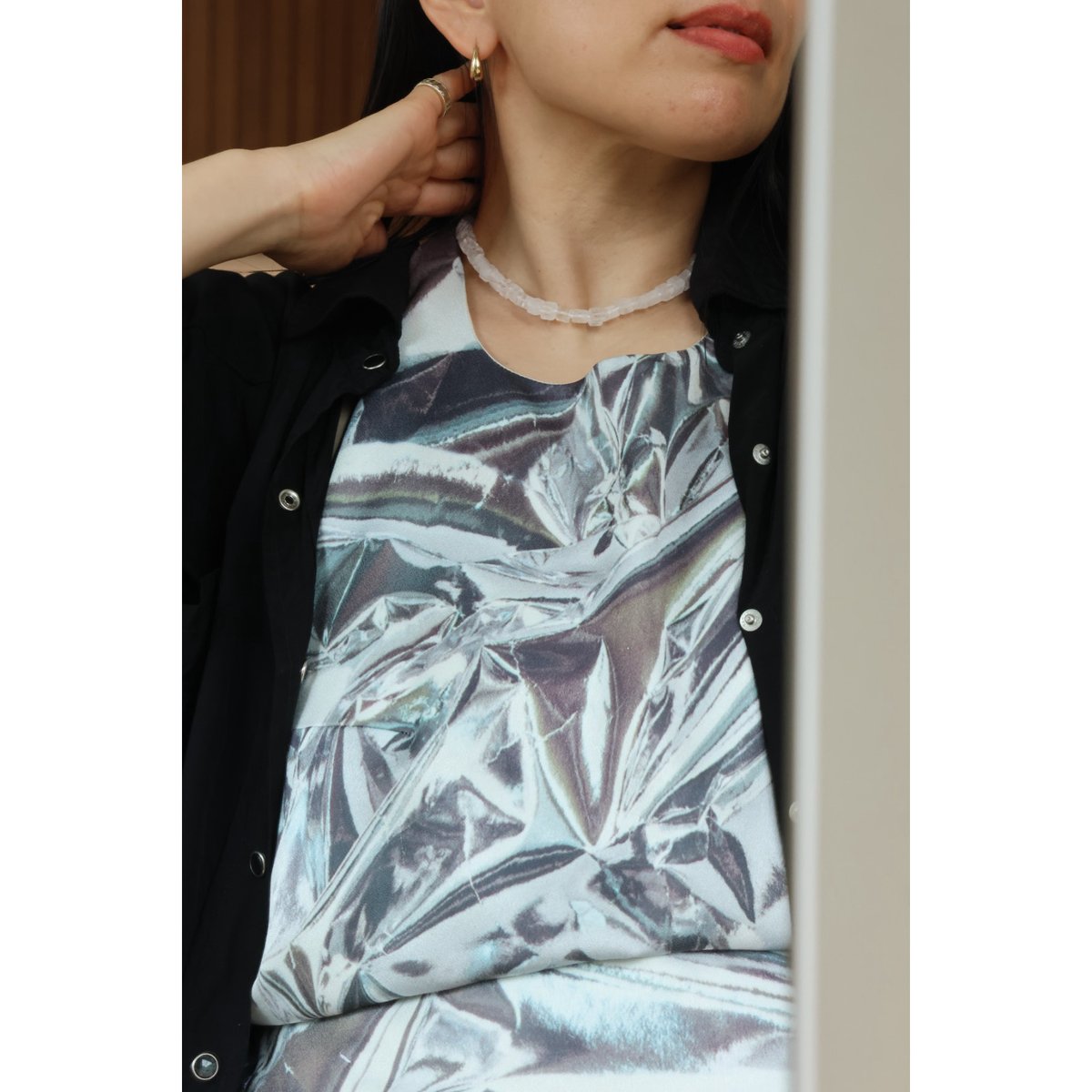 今週末限定値下げ　R.ALAGAN/CUBE STONE NECKLACE R.ALAGAN：CUBE STONE NECKLACE - WHITE JADE - ORANN ONLINE SHOP