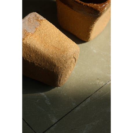 Cristaseya "ANAPHI CERAMIC-SET OF 2 SQUARE CUPS"