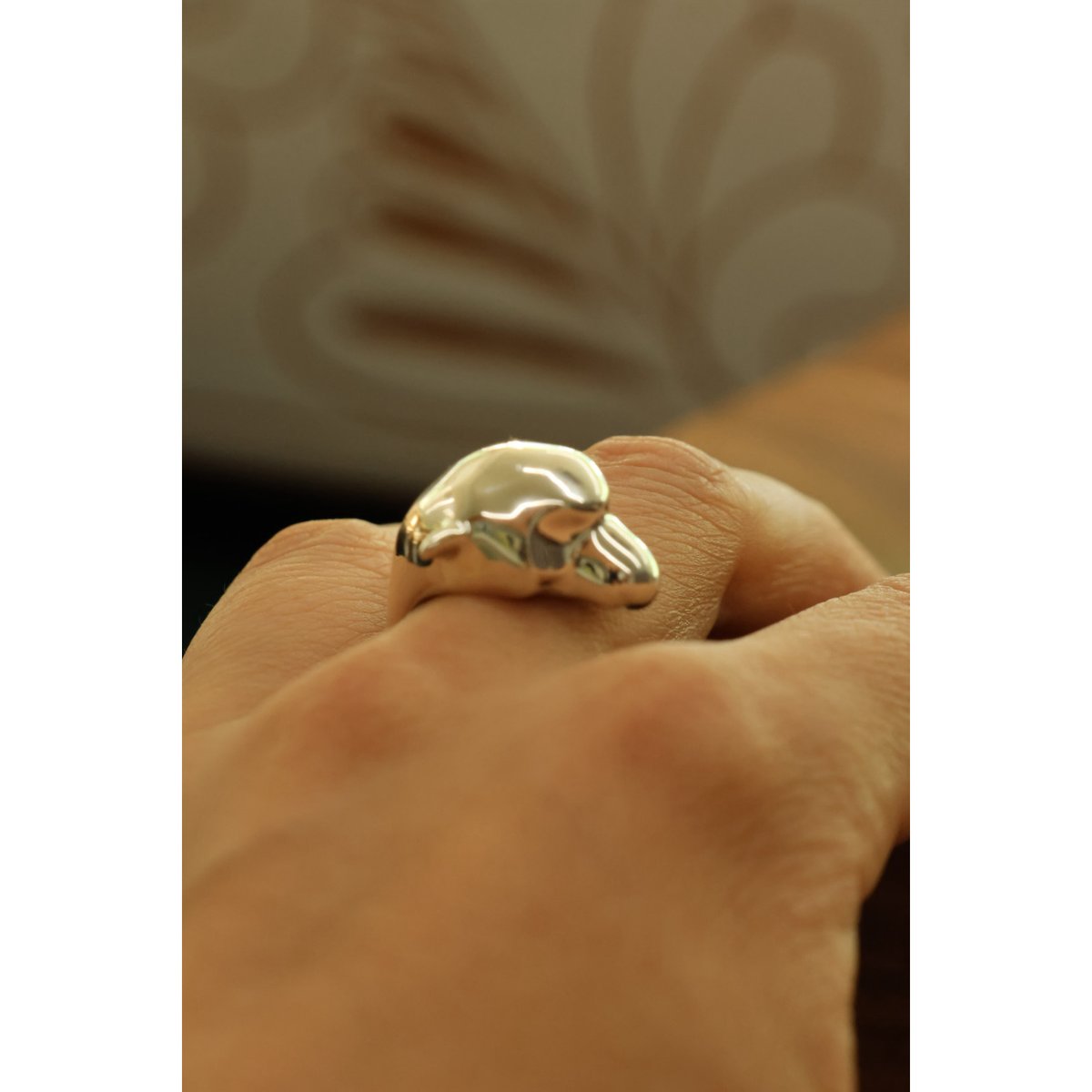 ★新品未使用★　R.ALAGAN　シルバーリング　パール　RING　13号 R.ALAGAN 