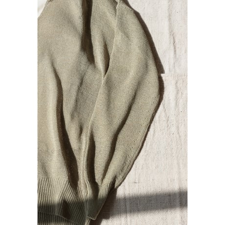 Cristaseya "WASHI PAPER POLO SWEATER"