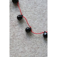 Sisi Joia /シシジョイア "NOUE NECKLACE"Black/red