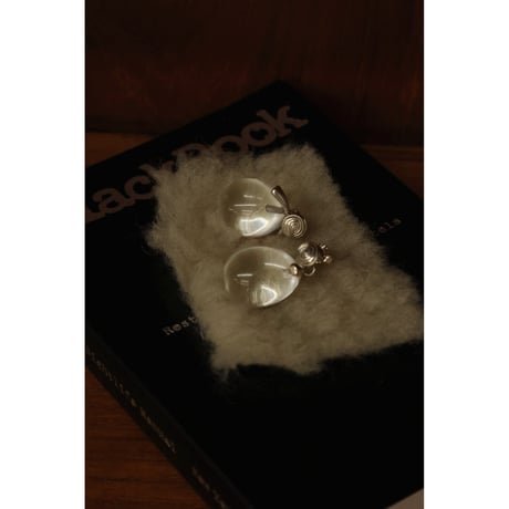 Sapir Bachar "CLEARQUARTZ EARRINGS"再入荷