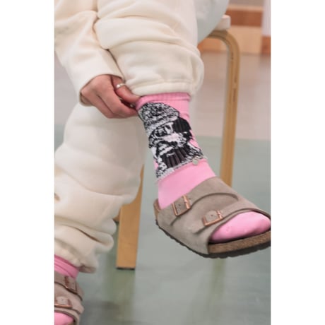 ボンたちゃんYELLO TEDDY MULES & LOOSE SOCKS ボンたちゃんYELLO