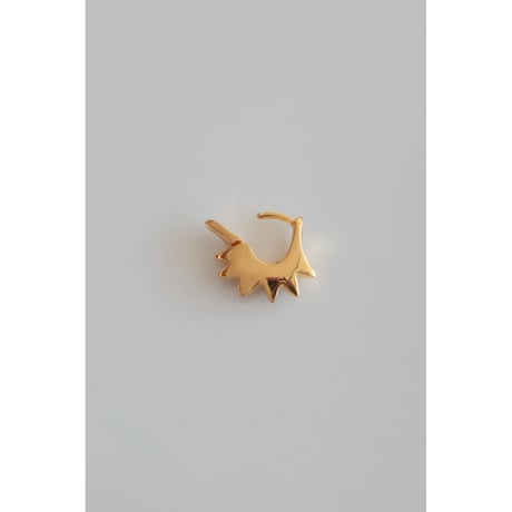 R.ALAGAN "TINY SUN HOOPS"GOLD