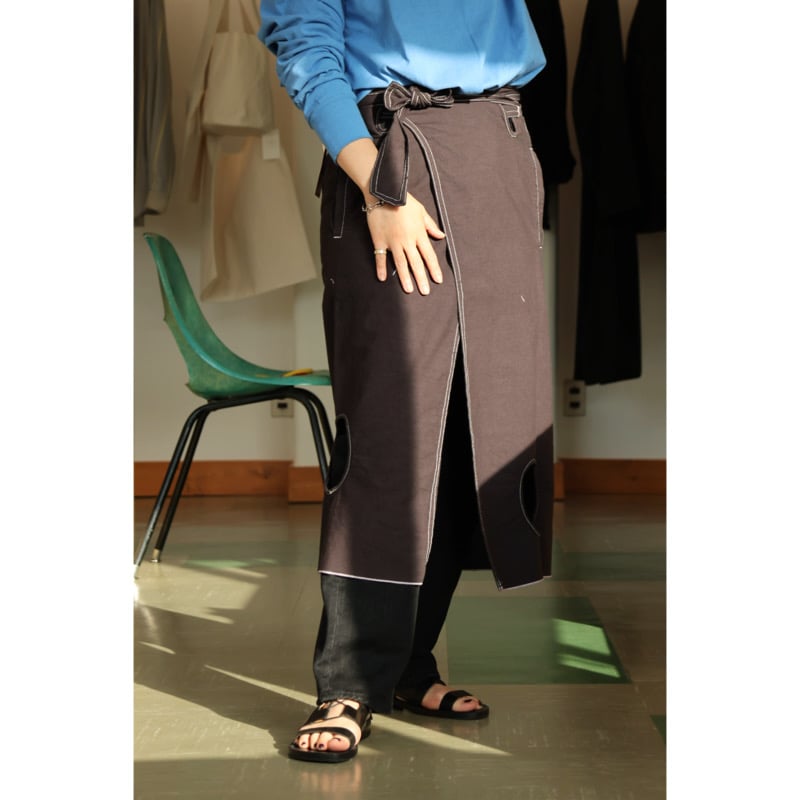 【JONNLYNX】の LINEN APRON jonnlynx 