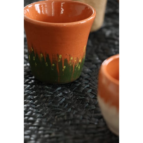 Cristaseya "ANAPHI CERAMIC-SET OF 2 CUPS SMALL CUPS"