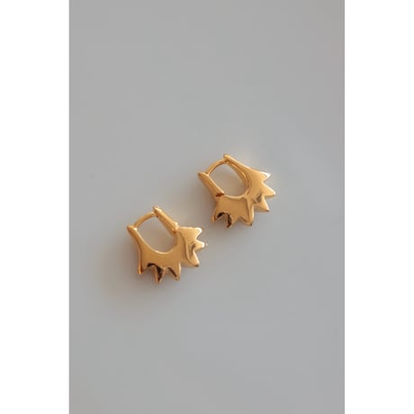 R.ALAGAN "TINY SUN HOOPS"GOLD