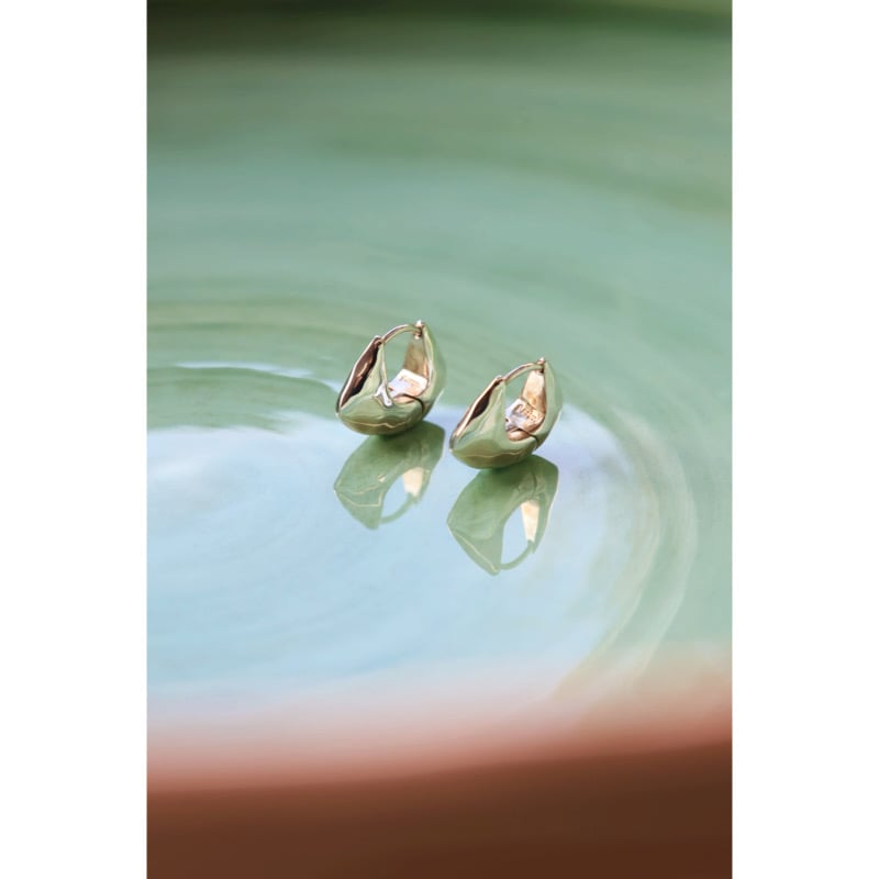 R.ALAGAN TINY BAUM HOOPS | THE LAUNDERETTE STORE