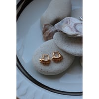 R.ALAGAN "TINY SUN HOOPS"GOLD