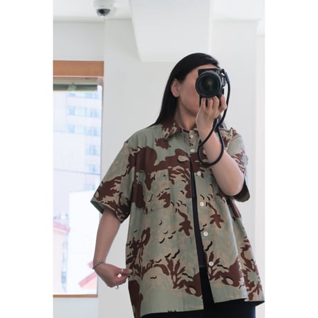 NOMARHYTHM TEXTILE "Camo Flower Summer Shirt"