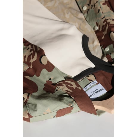 NOMARHYTHM TEXTILE "Camo Flower Summer Shirt"