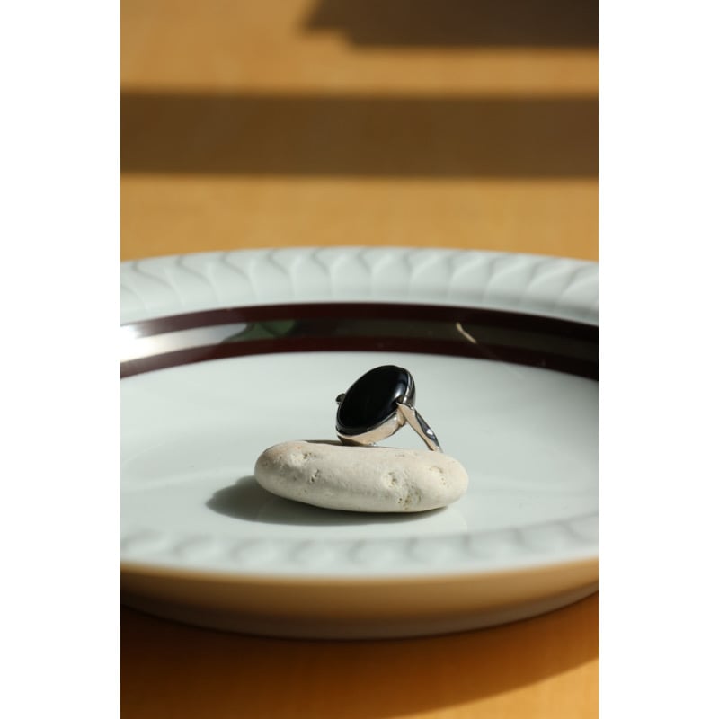 r.alagan ララガン　SIGNET RING ONYX R.ALAGAN/SIGNETRING(ONYX)