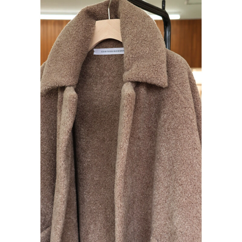 COG THE BIG SMOKE GIGI ボアコートコート マッシュルーム