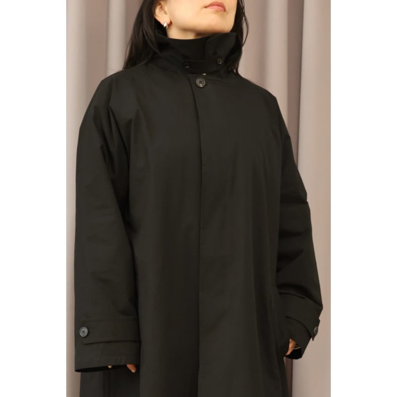 CristaSeya oversized trench クリスタセヤ23AW CRISTASEYA OVERSIZED TRENCH WITH LEATHER PATCH – PORT
