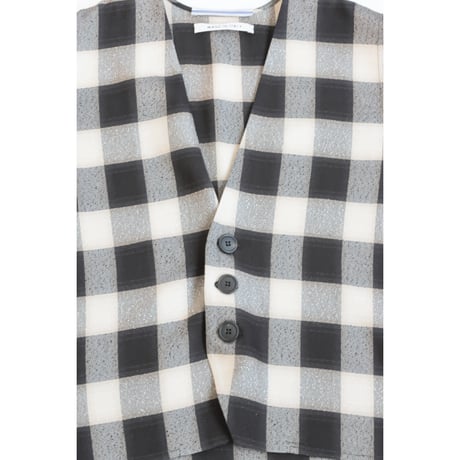 Cristaseya "BUTTON DOWN VEST"