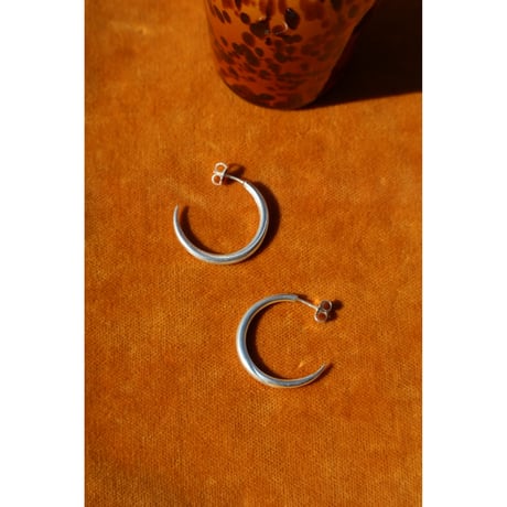 Sapir Bachar "EARTH LARGE HOOPS"（艶消し）