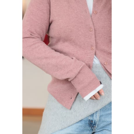 extreme cashmere "little 2" crewneck cardigan