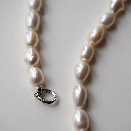 R.ALAGAN"CLASSIC PEARL NECKLACE"38cm