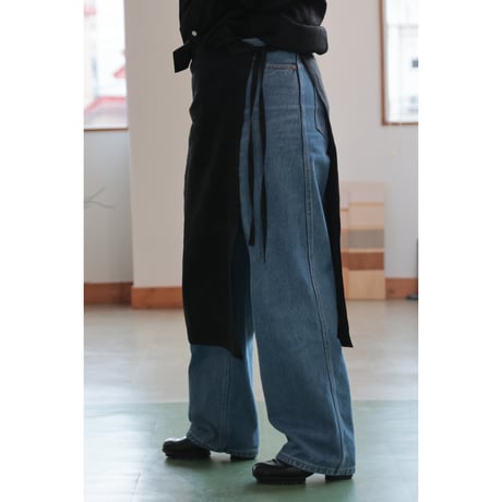 Ernie palo "Sheer Wrap Skirt"
