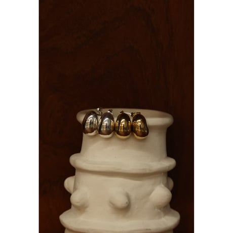 Sapir Bachar "HARF MOON HUGGIES"silver