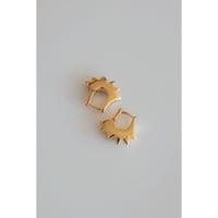 R.ALAGAN "TINY SUN HOOPS"GOLD