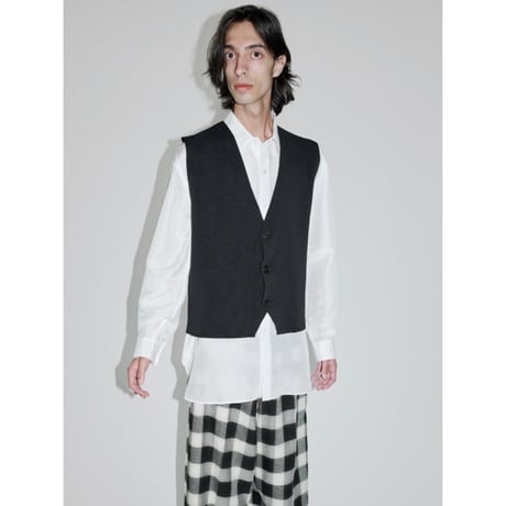 Cristaseya "WASHI PAPER BUTTON DOWN