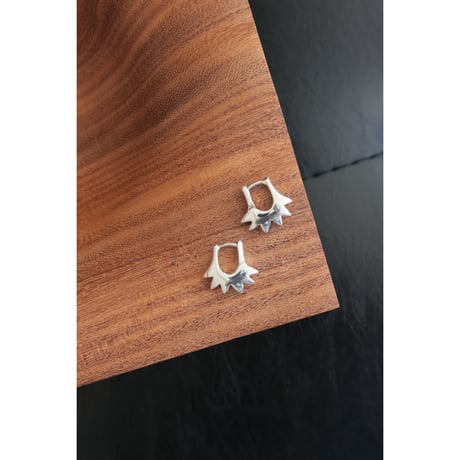 R.ALAGAN "TINY SUN HOOPS"SILVER