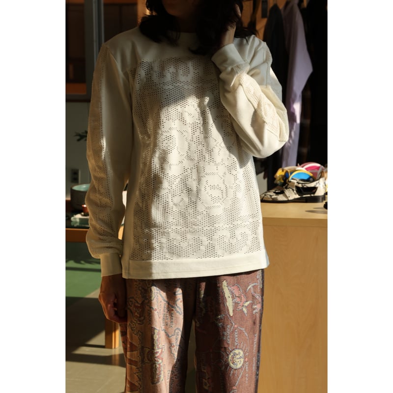 calm21 　jonnlynx MESH TEE jonnlynx mesh flower tee – tlalli-online-store