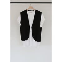 Cristaseya "WASHI PAPER BUTTON DOWN