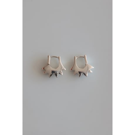 R.ALAGAN "TINY SUN HOOPS"SILVER