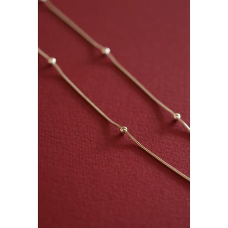 Sapir Bachar "MINI SOLAR NECKLACE"gold