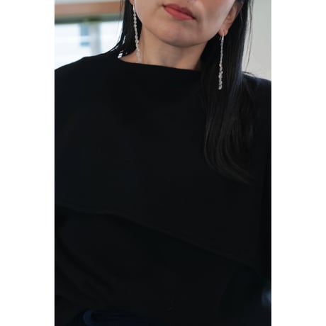 R.ALAGAN "STEPPING STONE EARRINGS MOONSTONE"