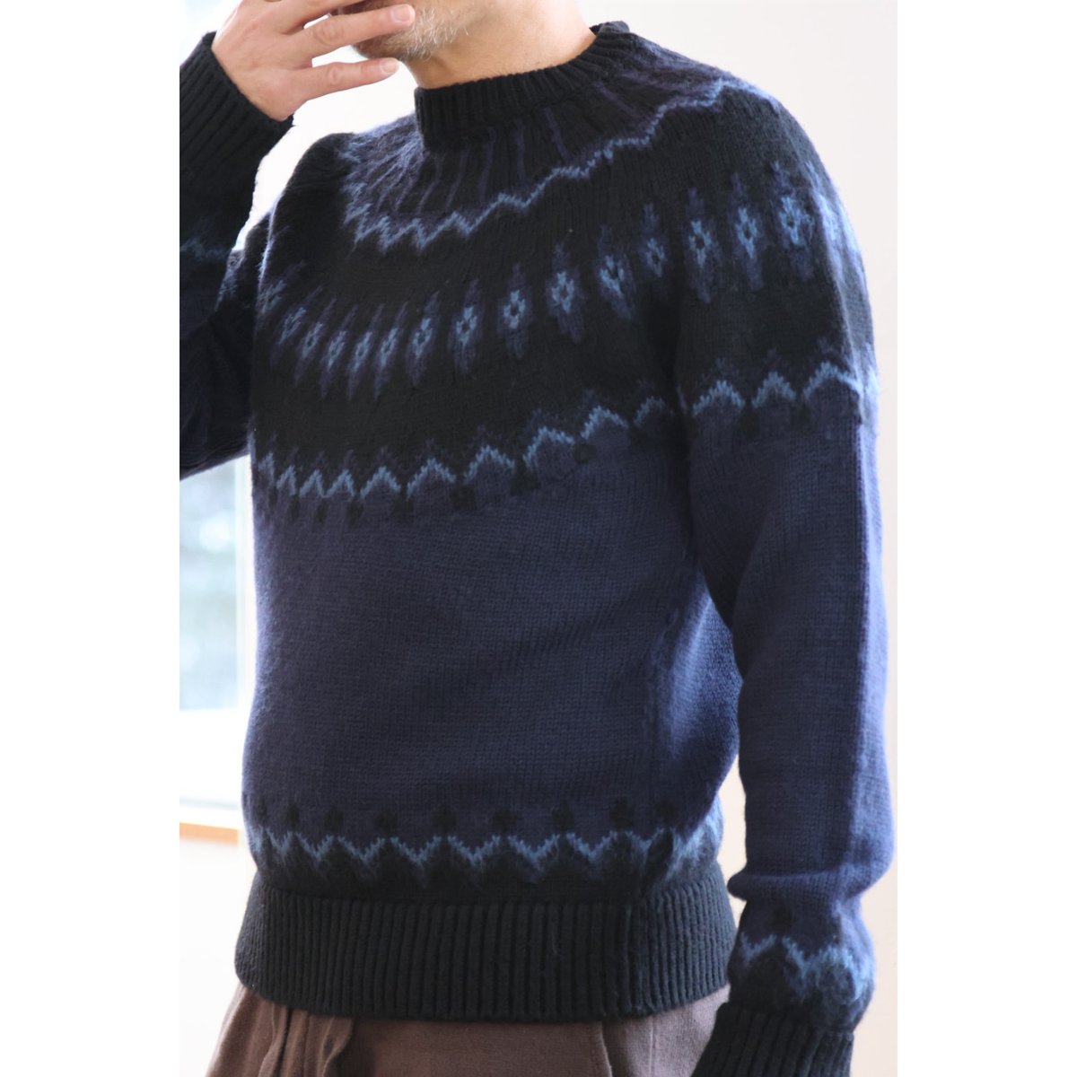 新品 定価12万 Cristaseya Mountain Sweater ニット Cristaseya [OVERSIZED MOUNTAIN SWEATER] | LILLY DEL SALONE