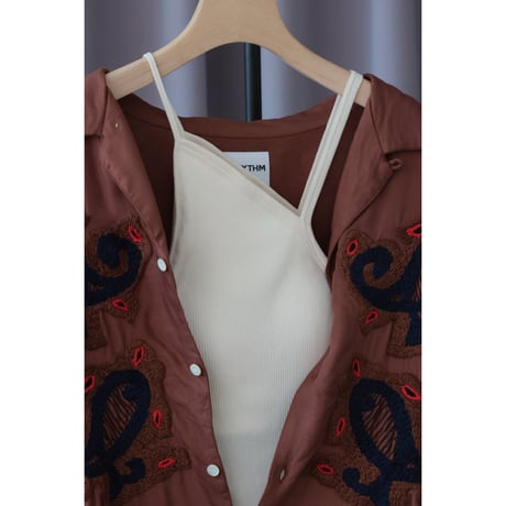 HAKUJI "Twist cotton bra tank cami"