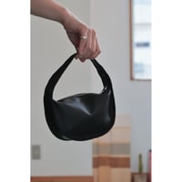 Aeta SC01 "HARFMOON ONE SHOULDER MINI"BLACK