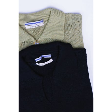 Cristaseya "WASHI PAPER POLO SWEATER"