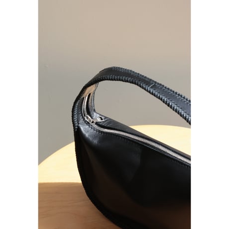 Aeta SC01 "HARFMOON ONE SHOULDER MINI"BLACK