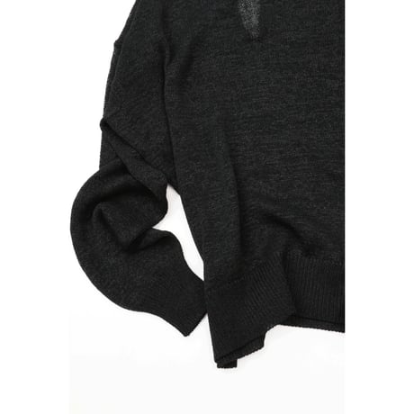Cristaseya "WASHI PAPER POLO SWEATER"