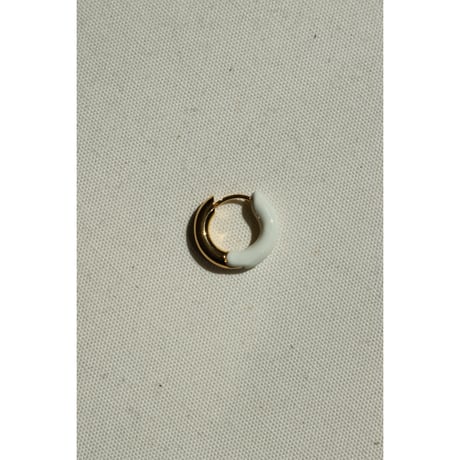R.ALAGAN "DIPPED TINY ALL ROUNDHOOPS" WHITE
