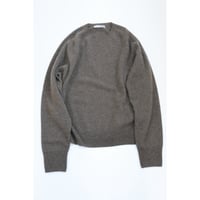 Cristaseya "OVERSIZED V NECK FLANNEL SWEATER"