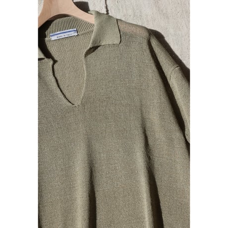 Cristaseya "WASHI PAPER POLO SWEATER"
