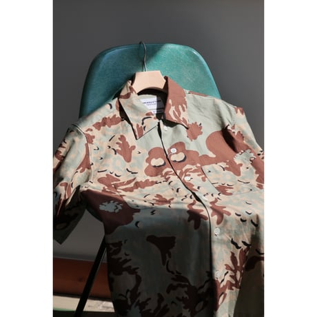 NOMARHYTHM TEXTILE "Camo Flower Summer Shirt"