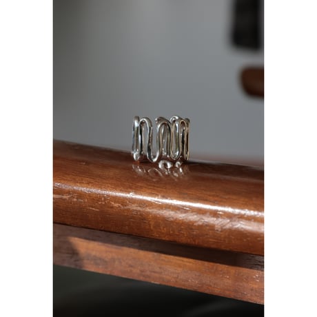 R.ALAGAN "FICKLE RING"silver