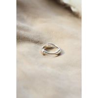 Sapir  Bachar "WIND RING"SILVER 再入荷