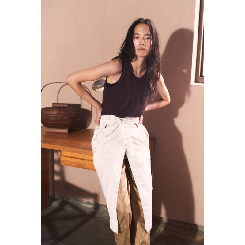【JONNLYNX】の LINEN APRON jonnlynx 