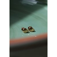 Sapir Bachar "MINI BLAZE EARRINGS"gold