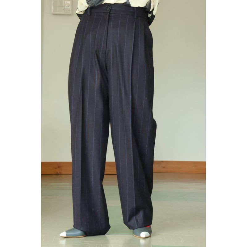 パンツ cristaseya wide slacks cristaseya wide slacks