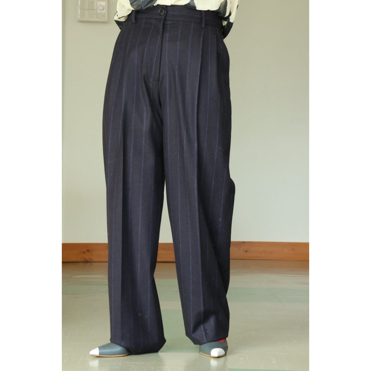 パンツ cristaseya wide slacks fit=scale-down,w=1200