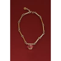 Sapir Bachar "ROMANQUARTZ CHOKER"silver